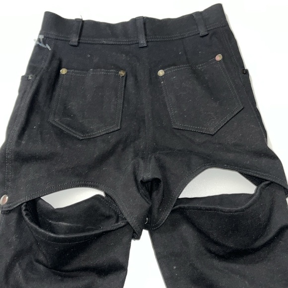 Epuzer detachable Jeans with snaps cut out High Rise Small Stretch Retail $2,025 - Picture 4 of 6